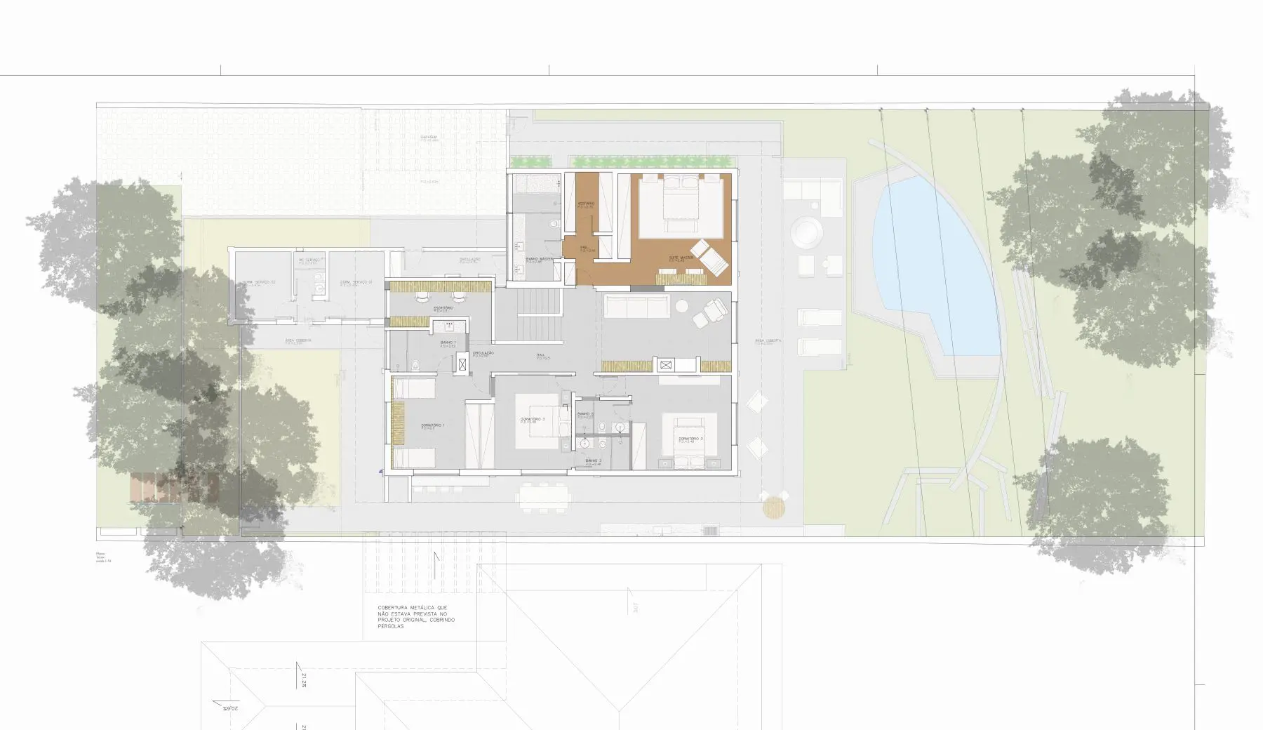 Projeto de Arquitetura para reforma de Casa - Casa T&M