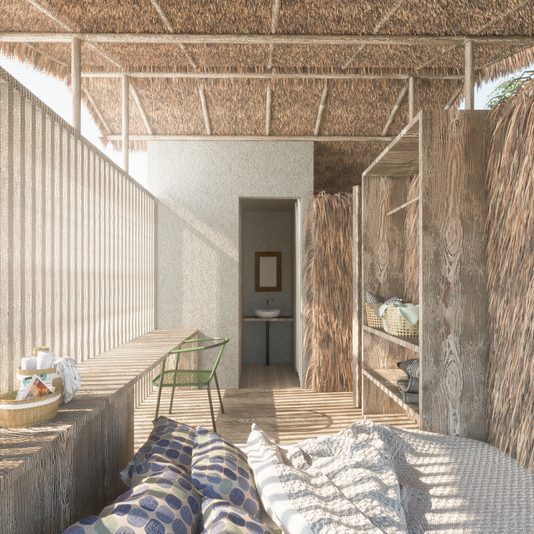 Projeto de arquitetura para edifício cultural, de hotelaria e sustentável na Amazônia, pelo escritório de arquitetura MWARQ, liderado pela arquiteta Marcela Wandenkolk. c