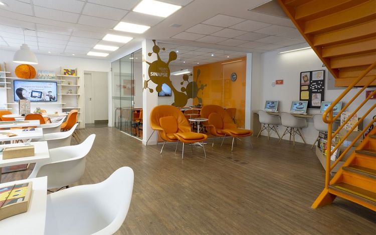 Projeto de arquitetura para reforma comercial em Santos, pelo escritório de arquitetura MWARQ, liderado pela arquiteta Marcela Wandenkolk. Franquia Educacional Supera.