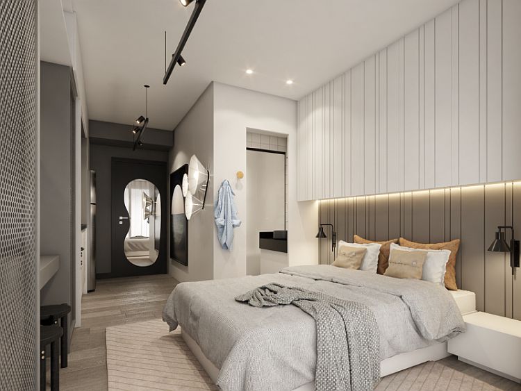 Projeto de arquitetura para reforma de apartamento studio no Brooklin, São Paulo – Apartamento HM - Escritório de Arquitetura MWARQ