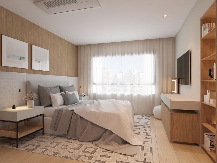 Projeto de arquitetura para reforma de apartamento em Perdizes, pelo escritório de arquitetura MWARQ, liderado pela arquiteta Marcela Wandenkolk.