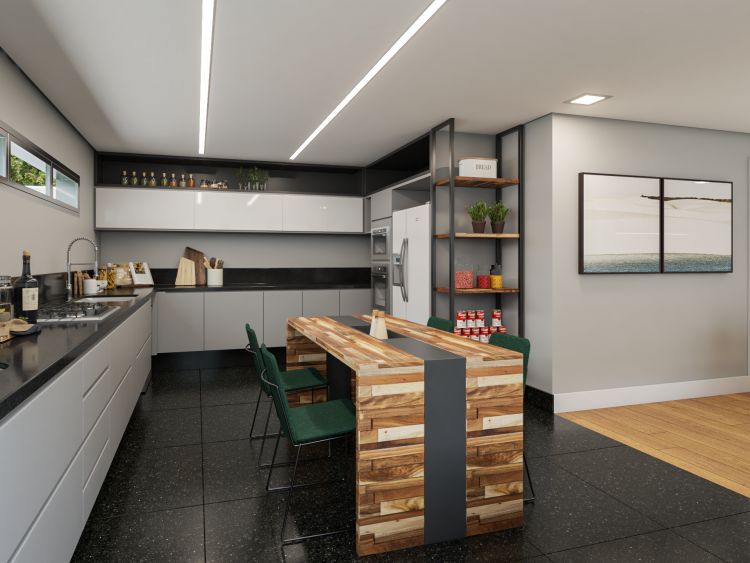 Projeto de arquitetura para reforma de Casa, Alto de Pinheiros.