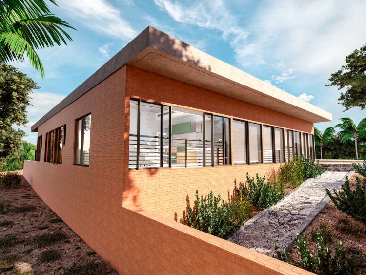 Projeto de arquitetura hospitalar, pelo escritório de arquitetura MWARQ, liderado pela arquiteta Marcela Wandenkolk.