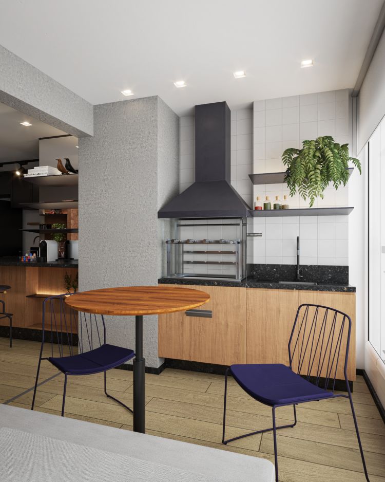 Projeto de arquitetura para reforma de apartamento em Perdizes, São Paulo, pelo escritório de arquitetura MWARQ, liderado pela arquiteta Marcela Wandenkolk.