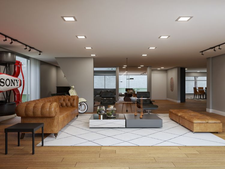 Projeto de arquitetura para reforma de Casa, Alto de Pinheiros.