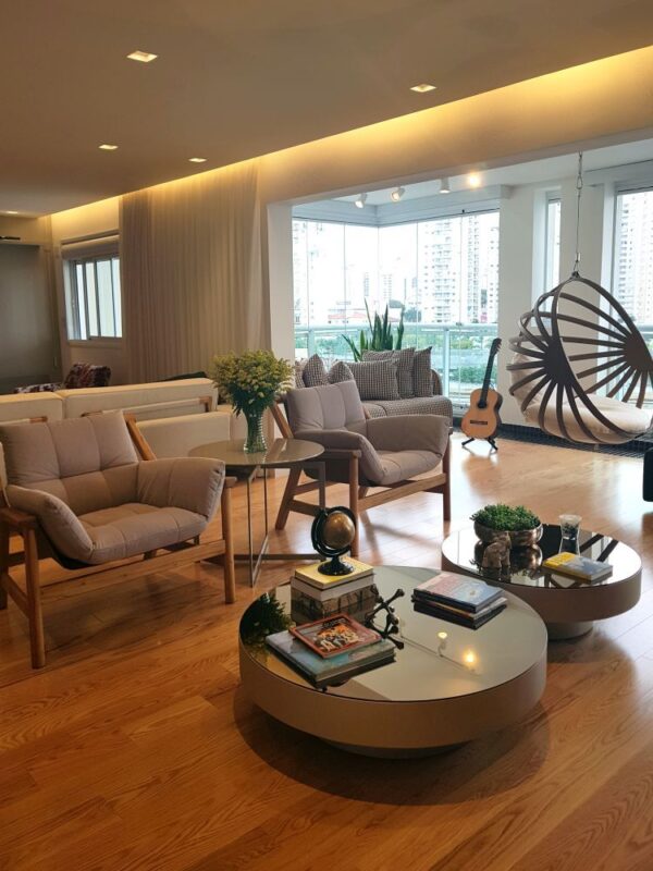 Projeto de arquitetura para reforma de apartamento no Jardim das Perdizes, pelo escritório de arquitetura MWARQ, liderado pela arquiteta Marcela Wandenkolk.