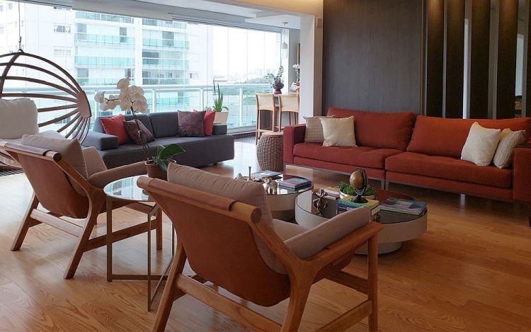 Projeto de arquitetura para reforma de apartamento no Jardim das Perdizes, pelo escritório de arquitetura MWARQ, liderado pela arquiteta Marcela Wandenkolk.