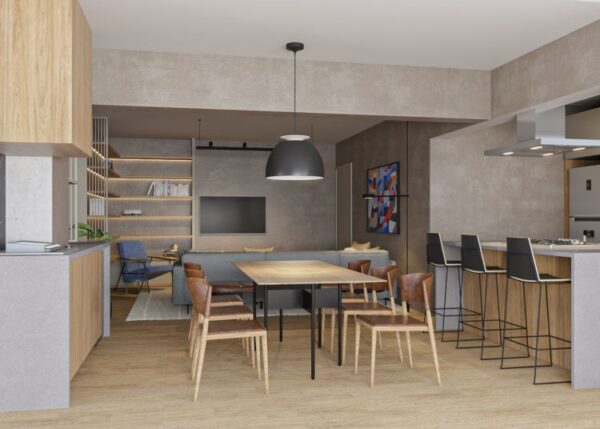 Projeto de Arquitetura para reforma residencial - Apartamento DS