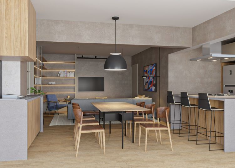 Projeto de Arquitetura para reforma residencial - Apartamento DS