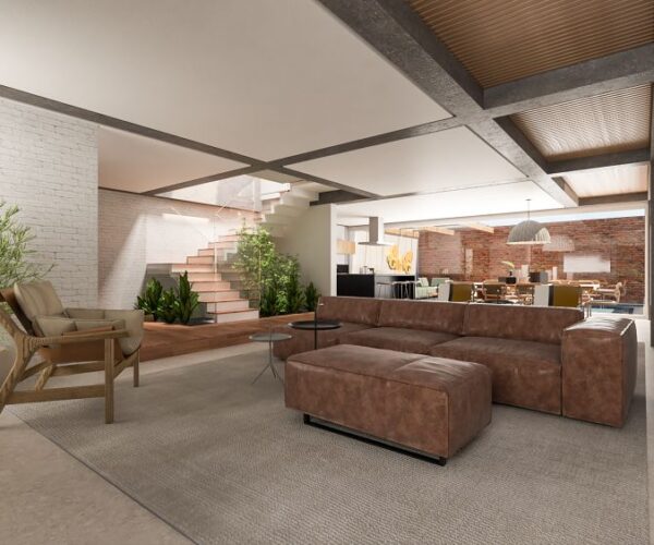 Projeto de arquitetura para reforma de casa de Vila no Campo Belo, São Paulo, pelo escritório de arquitetura MWARQ, liderado pela arquiteta Marcela Wandenkolk