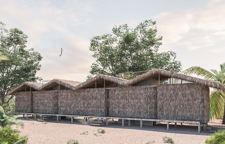Projeto de arquitetura para edifício cultural, de hotelaria e sustentável na Amazônia, pelo escritório de arquitetura MWARQ, liderado pela arquiteta Marcela Wandenkolk.