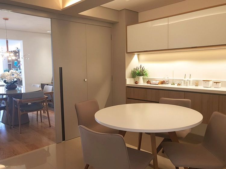 Projeto de arquitetura para reforma de apartamento no Jardim das Perdizes, pelo escritório de arquitetura MWARQ, liderado pela arquiteta Marcela Wandenkolk.