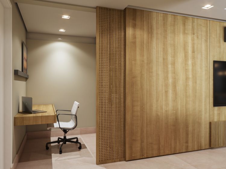 Projeto de arquitetura para reforma de apartamento no Jardim das Perdizes, pelo escritório de arquitetura MWARQ, liderado pela arquiteta Marcela Wandenkolk.