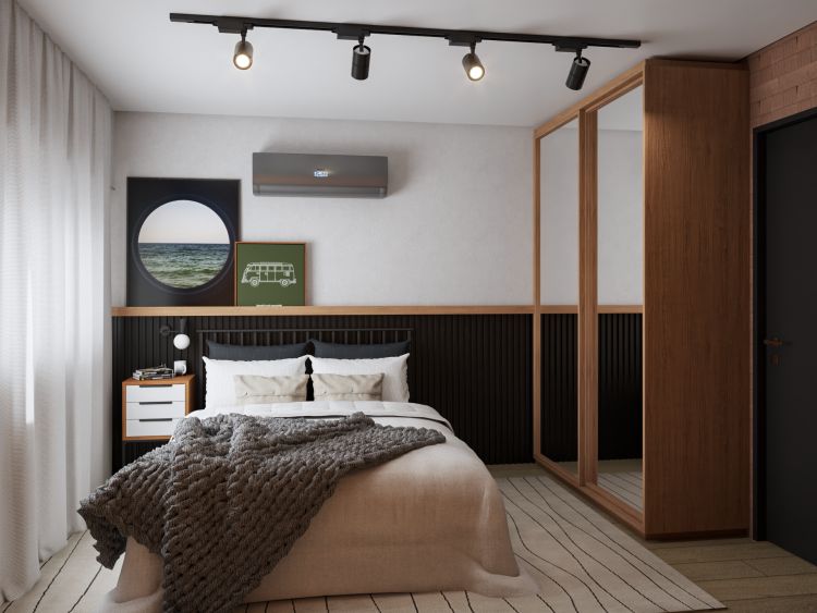 Projeto de arquitetura para reforma de apartamento em Perdizes, São Paulo, pelo escritório de arquitetura MWARQ, liderado pela arquiteta Marcela Wandenkolk.