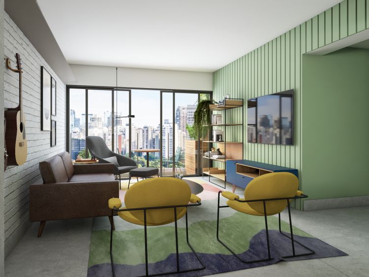 Projeto de arquitetura para reforma de apartamento em Moema, pelo escritório de arquitetura MWARQ, liderado pela arquiteta Marcela Wandenkolk.