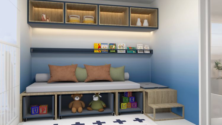 Projeto de arquitetura para reforma de apartamento duplex, pelo escritório de arquitetura MWARQ, liderado pela arquiteta Marcela Wandenkolk.