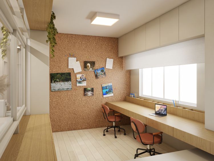 Projeto de arquitetura para reforma de apartamento na Bela Vista, São Paulo, pelo escritório de arquitetura MWARQ, liderado pela arquiteta Marcela.