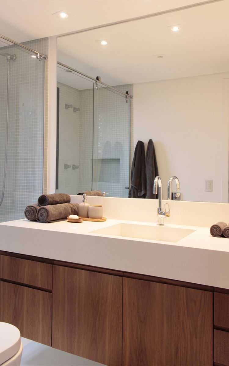 Projeto de arquitetura para reforma de apartamento no Pacaembu, pelo escritório de arquitetura MWARQ, liderado pela arquiteta Marcela Wandenkolk.