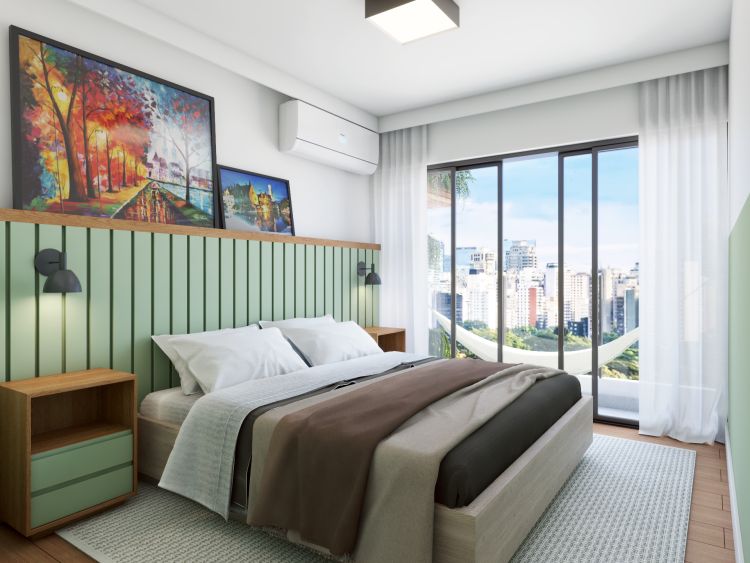 Projeto de arquitetura para reforma de apartamento em Moema, pelo escritório de arquitetura MWARQ, liderado pela arquiteta Marcela Wandenkolk.