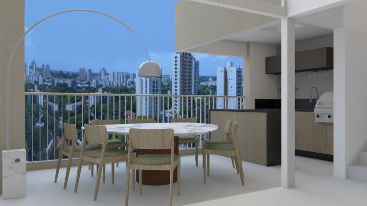 Projeto de arquitetura para reforma de apartamento duplex, pelo escritório de arquitetura MWARQ, liderado pela arquiteta Marcela Wandenkolk.