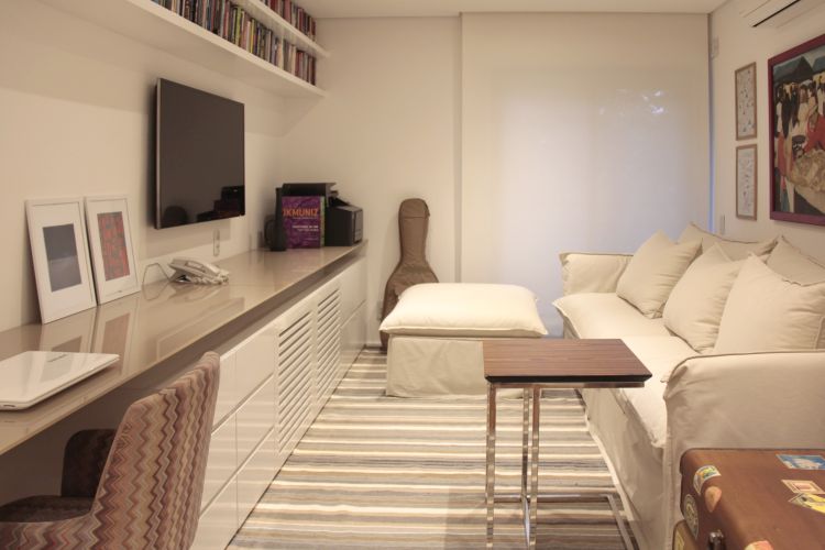 Projeto de arquitetura para reforma de apartamento no Pacaembu, pelo escritório de arquitetura MWARQ, liderado pela arquiteta Marcela Wandenkolk.