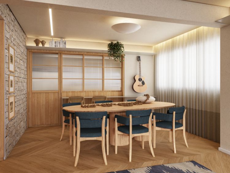 Projeto de arquitetura para reforma de apartamento em Moema, São Paulo – Apartamento D&G - Escritório de Arquitetura MWARQ