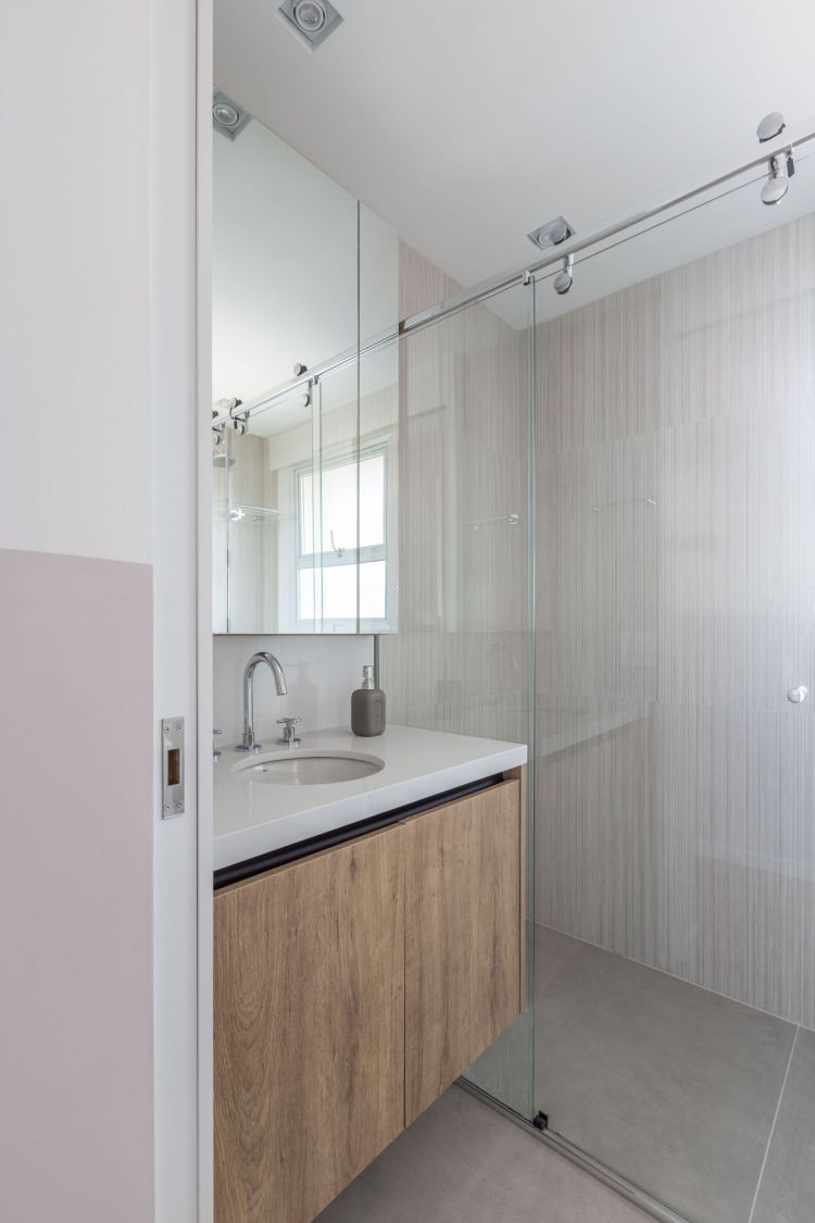 Projeto de arquitetura para reforma de apartamento na Vila Madalena, São Paulo, pelo escritório de arquitetura MWARQ, liderado pela arquiteta Marcela Wandenkolk.