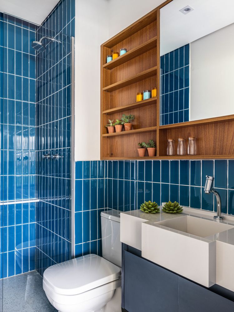 Projeto de arquitetura para reforma de apartamento studio decorado na Liberade, São Paulo, pelo escritório de arquitetura MWARQ, liderado pela arquiteta Marcela Wandenkolk.