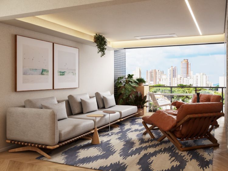 Projeto de arquitetura para reforma de apartamento em Moema, São Paulo – Apartamento D&G - Escritório de Arquitetura MWARQ
