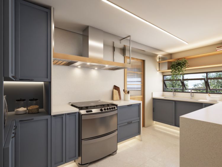 Projeto de arquitetura para reforma de apartamento em Moema, São Paulo – Apartamento D&G - Escritório de Arquitetura MWARQ