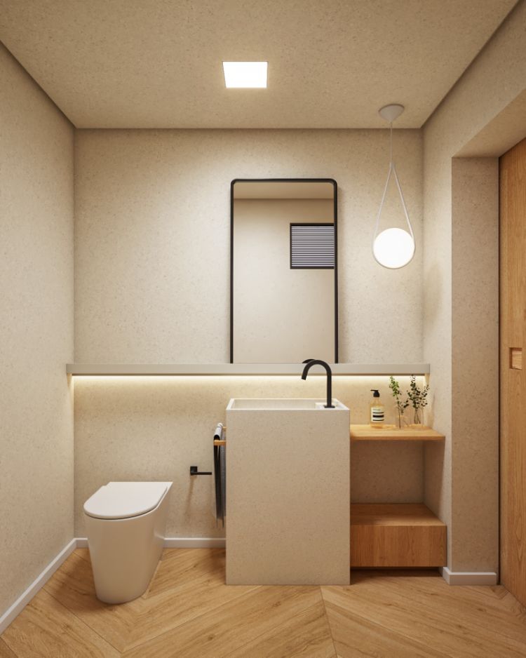 Projeto de arquitetura para reforma de apartamento em Moema, São Paulo – Apartamento D&G - Escritório de Arquitetura MWARQ